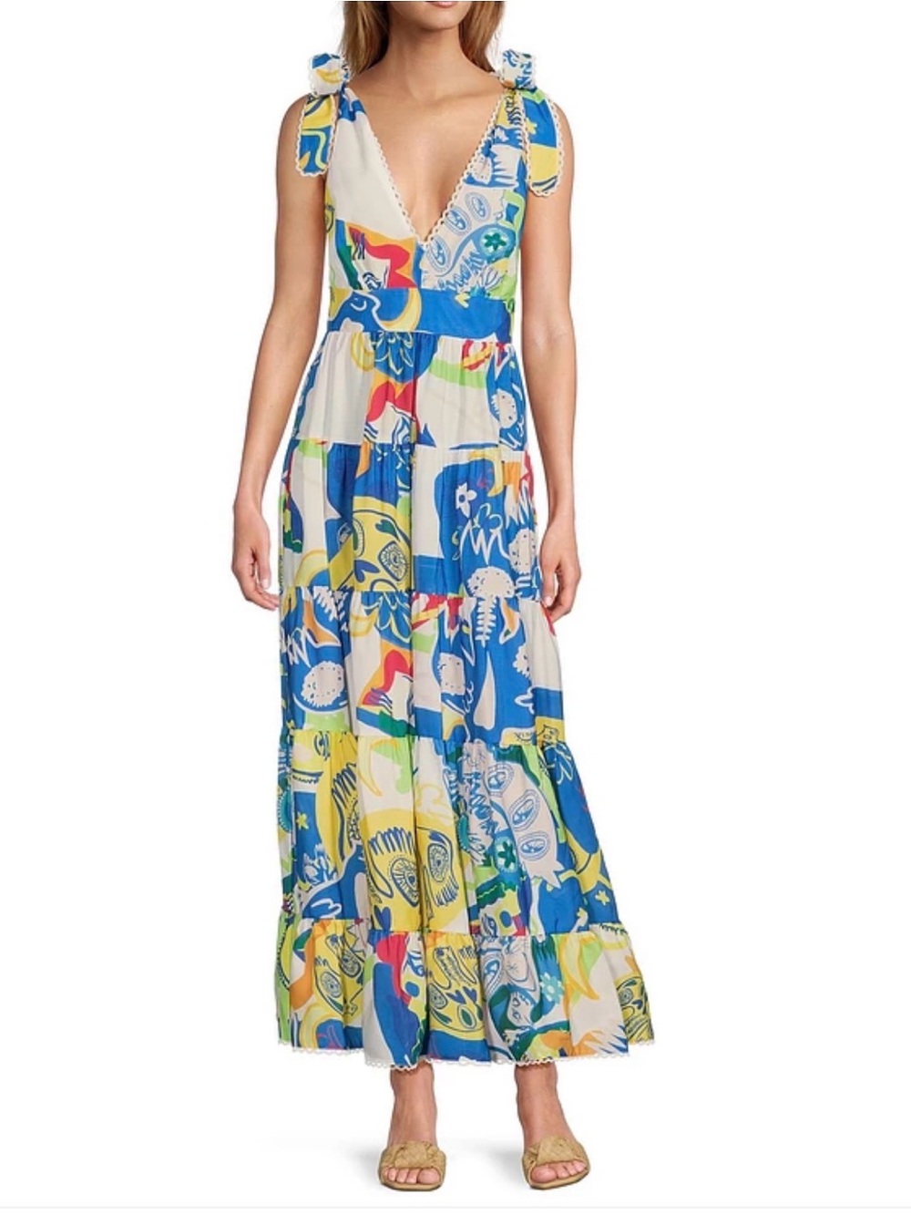 Chelsea and Violet Cecily Printed Maxi